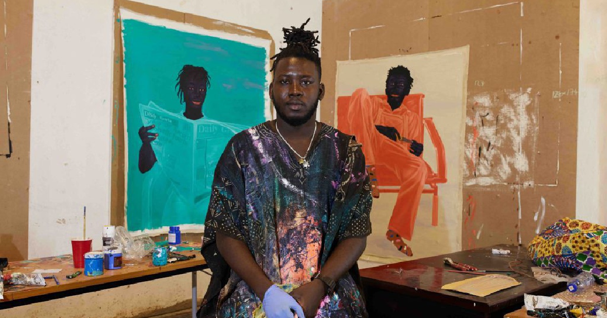 Studio Visit: Kwesi Botchway On The Importance Of Painting Faces And 